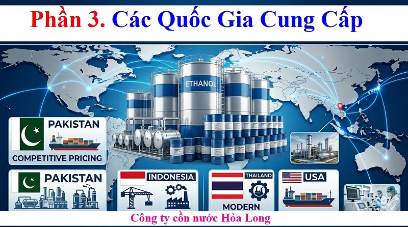 Cồn Ethanol Nhập Khẩu – Giải Pháp Nguồn Nguyên Liệu Chất Lượng Cao Cho Nhiều Ngành Công Nghiệp